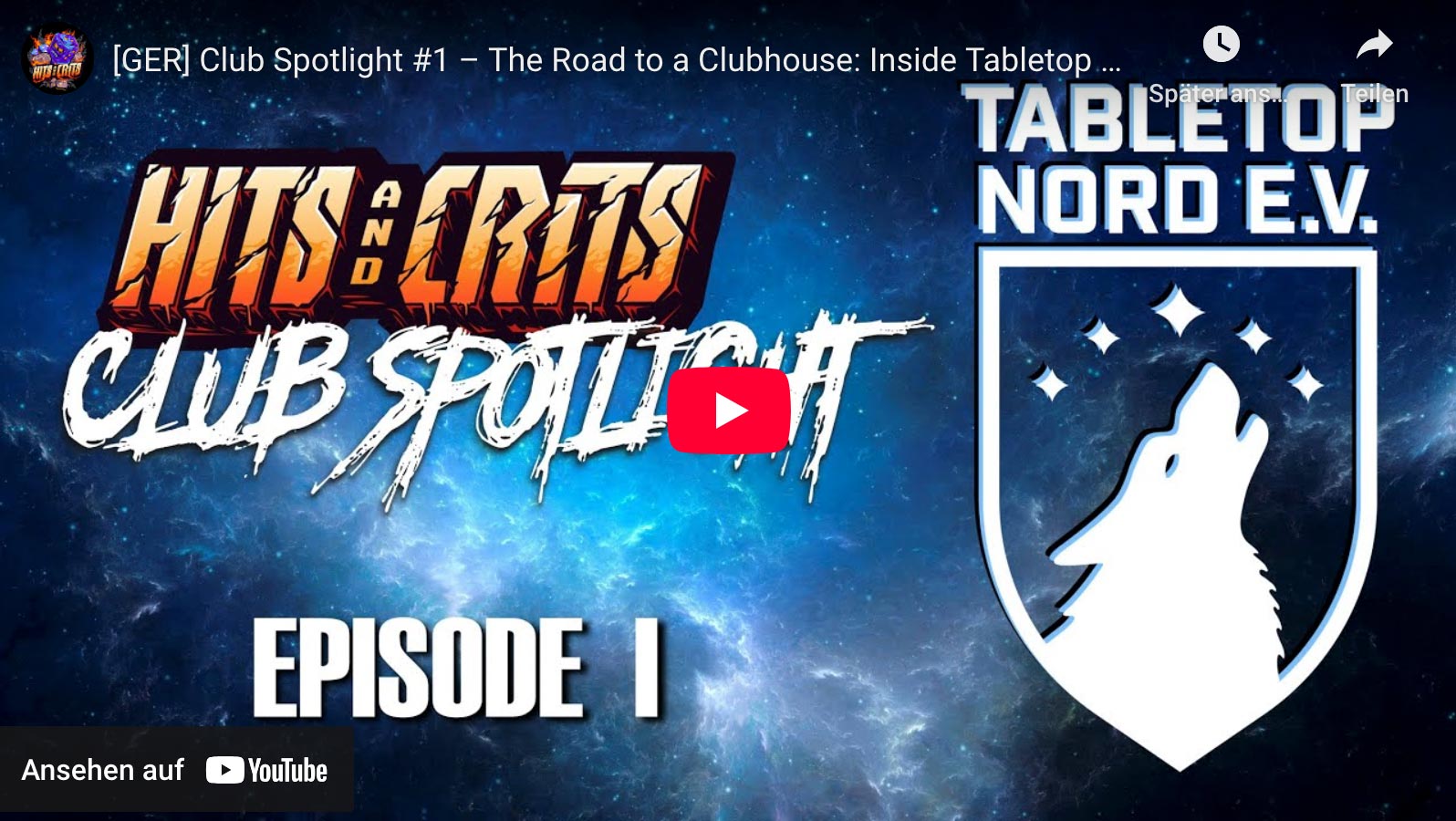 Interview mit Fabian vom Tabletop Nord e.V. aus Hamburg.